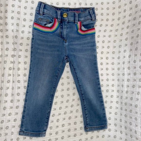 Crewcuts Other - Crewcuts Rainbow Pocket Toothpick Jeans